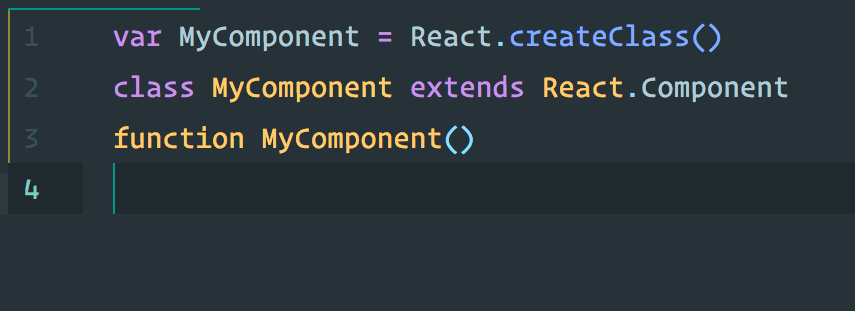How to create React components
